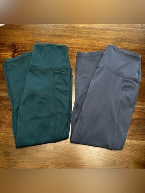Senita 7/8 Capri Leggings 2 Pair Small